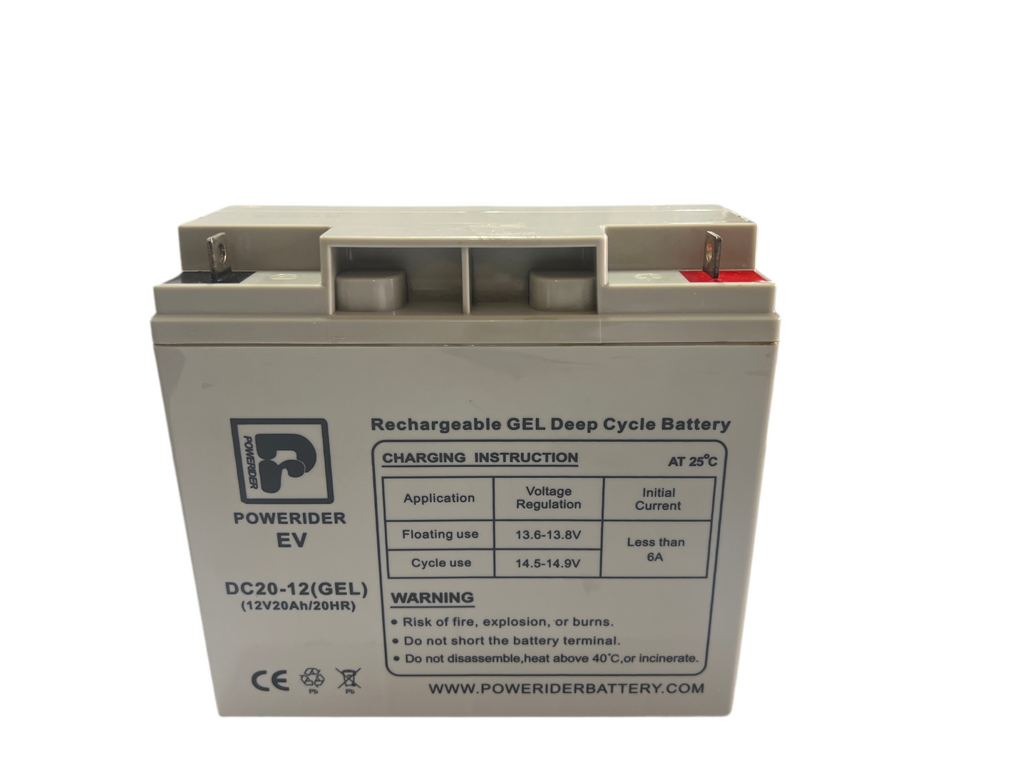 EV GEL Deep Cycle 12V 20 Ah