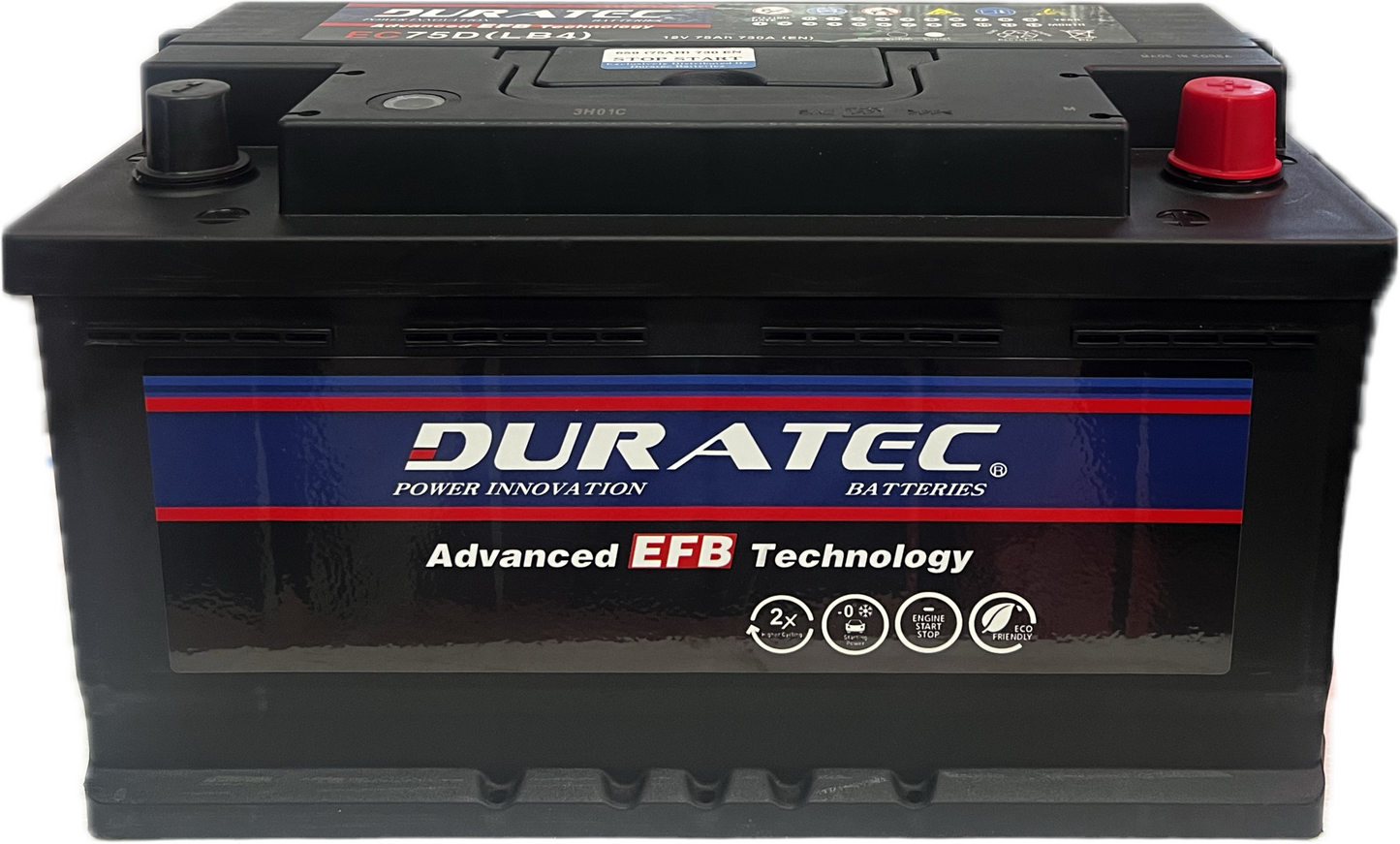 Duratec 659 EFB Stop Start Battery