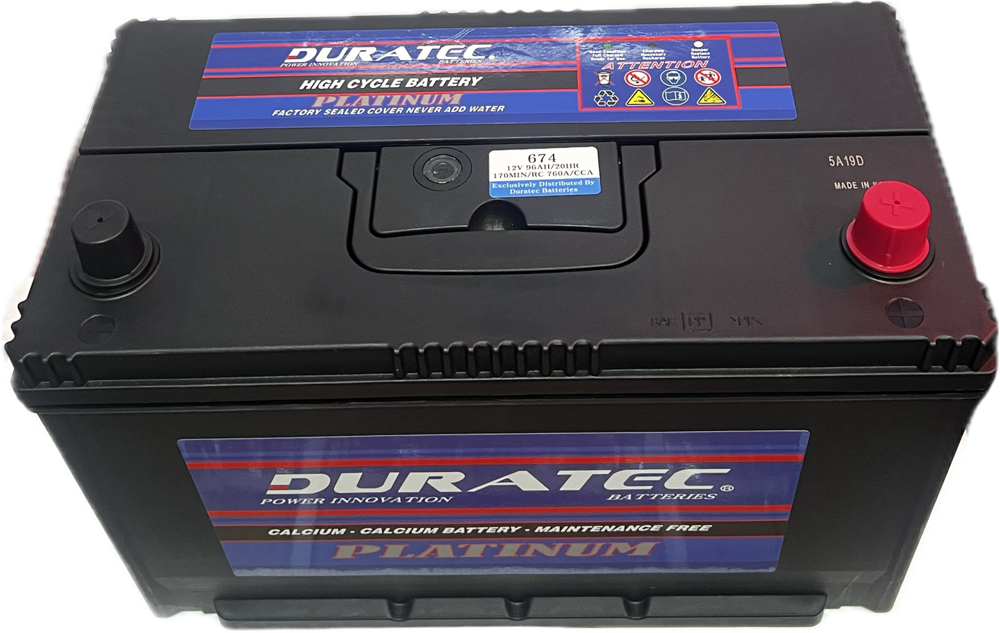 Duratec 674-96 Ah