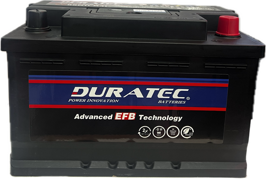 Duratec 651 EFB Stop Start Battery