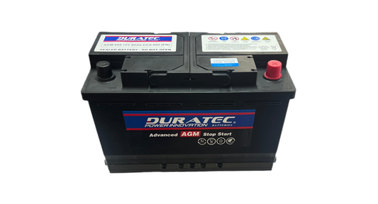 Duratec 668 80 Ah AGM Stop Start Battery
