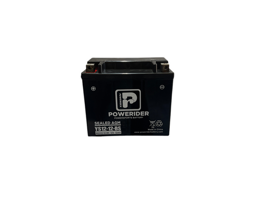 YS12-12-BS (YTX12-BS) Motorcycle Battery