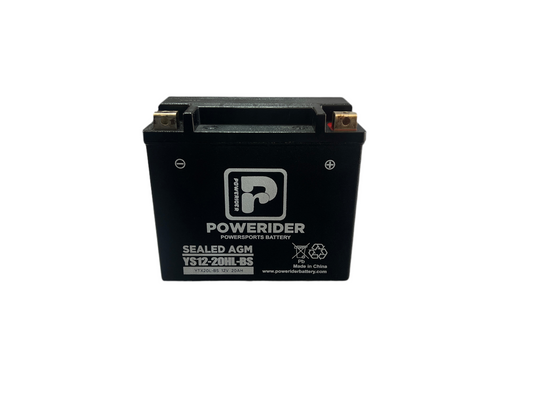 YS12-20HL-BS (YTX20L-BS) Motorcycle Battery