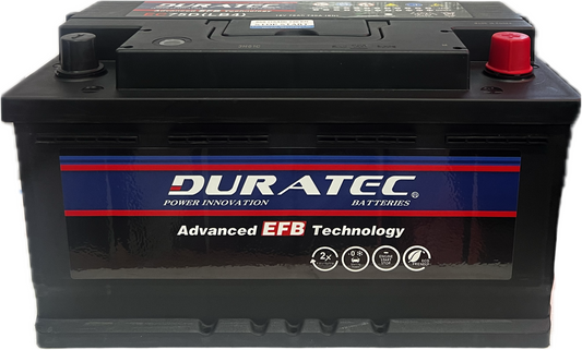 Duratec 659 EFB Stop Start Battery