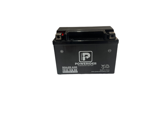 YS12-12A-BS Motorcycle Battery