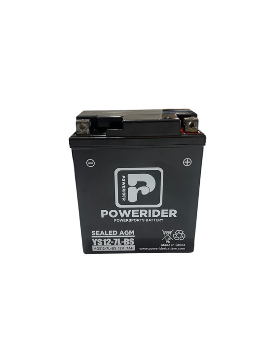 YS7L-BS (YTX7L-BS) Motorcycle Battery Sealed AGM