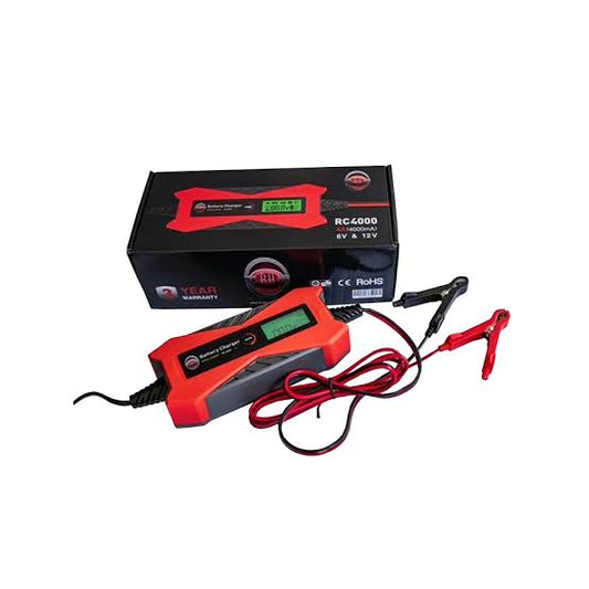 RC4000 Intelligent Battery Charger 6V/12V